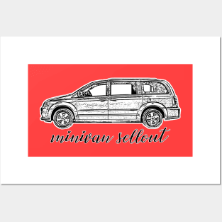 Minivan sellout series: Never say Never - utility beast family car - no shame in the van game Posters and Art